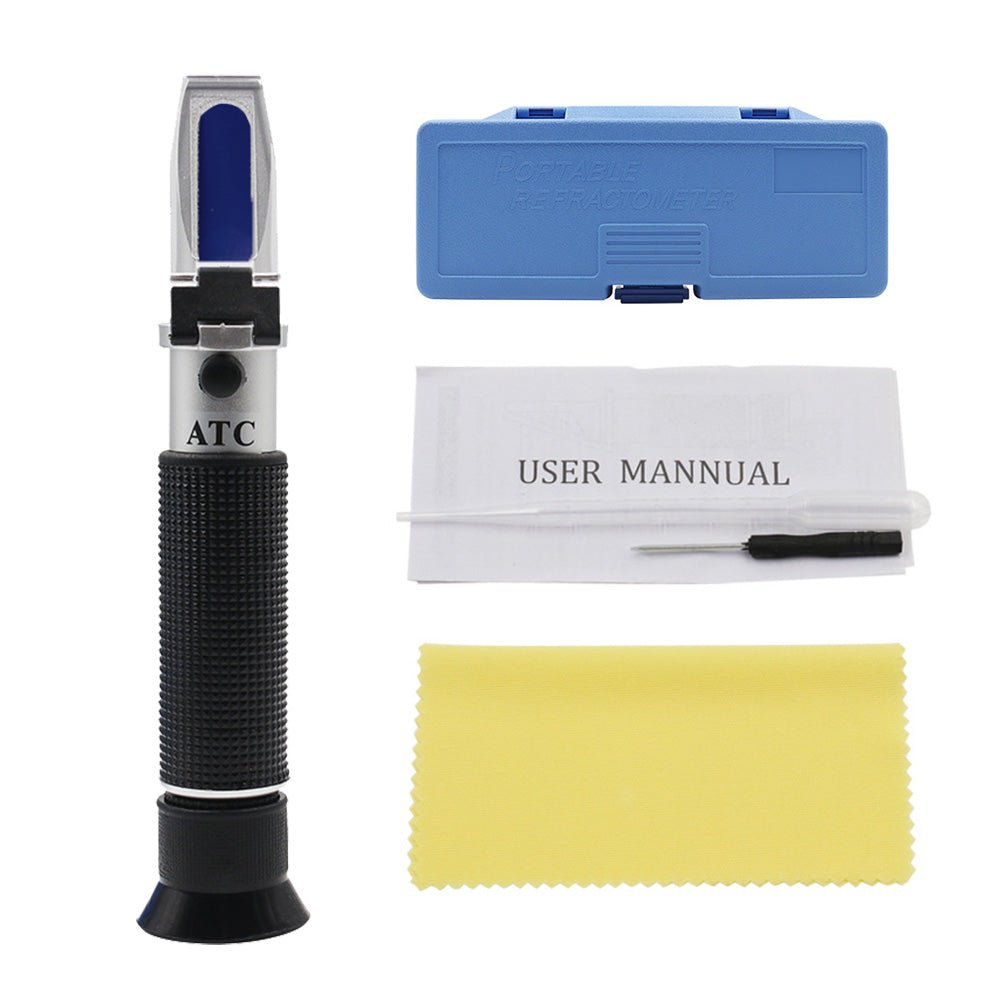 0 - 100percent Salinity Refractometer Meter Aquarium Sea Salt Water Tester for Aquarium - Frazy's Auto Parts