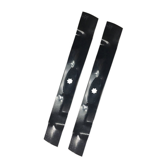 AM141033 GX22151 2x 42 inch  Mulching Blades Suitable for John Deere LA115 LA120 D100-0