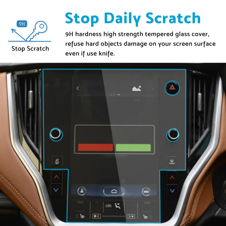 Car Touch Screen Tempered Glass Protector Suitable For Subaru Outback 2021-2023-4