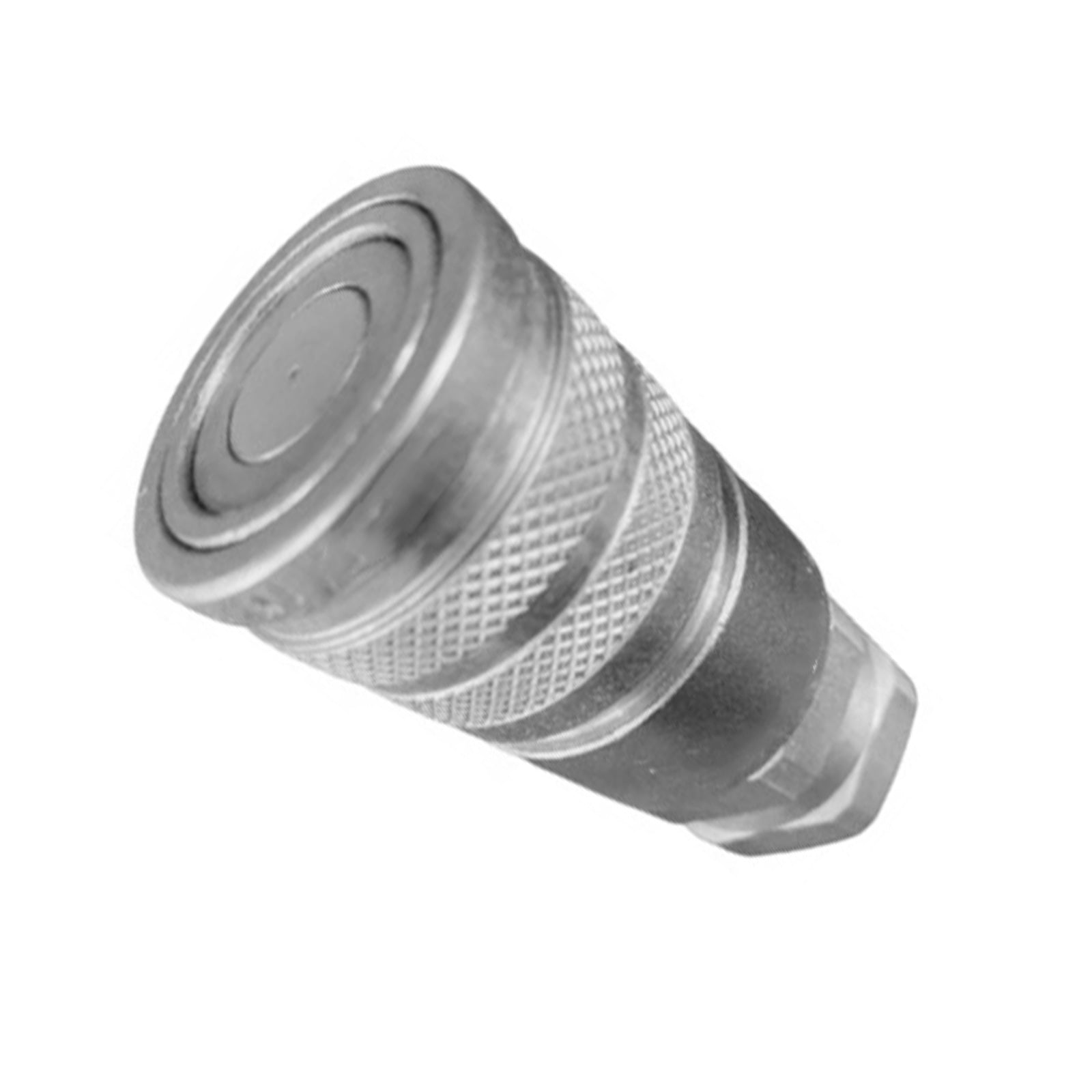 Hydraulic Female Flat Face Coupler Suitable For Bobcat 7246790 1/2in Body 3/4in SAE Thread-4