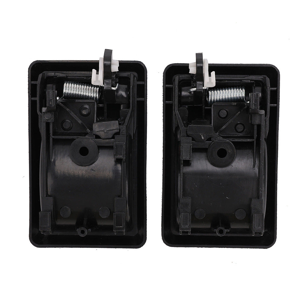 Pair Inner Door Handle Black Suitable For Toyota Landcruiser 75 78 79 Series Front / Rear-1