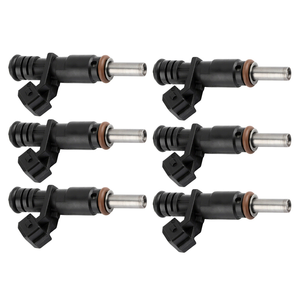 6x Fuel Injector Suitable For BMW E90 E91 E87 323i 325i 330i 2.5 3.0L N52-1