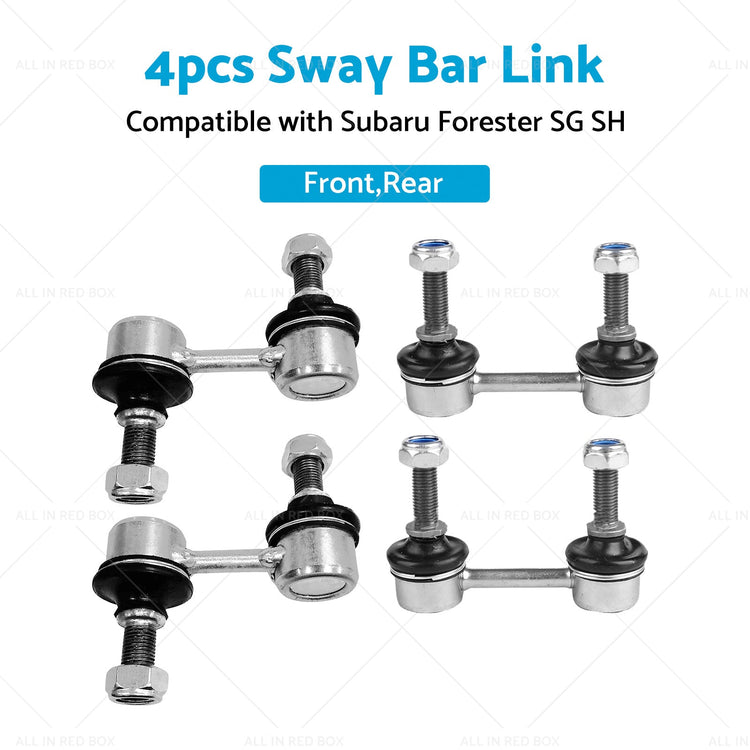 Front&Rear Sway Bar Link Pin Suitable for Subaru Forester SG SH 07/02 - 01/13-1