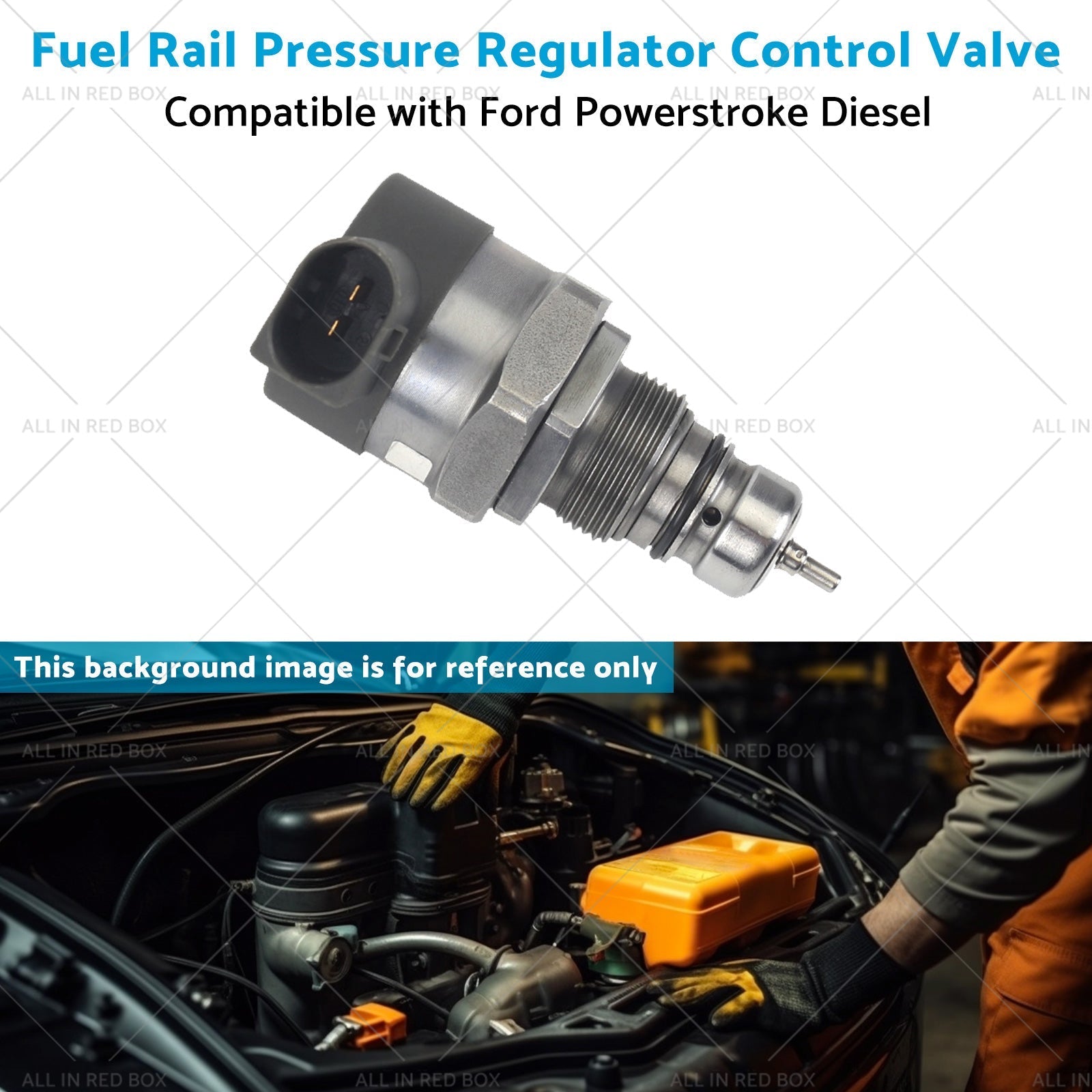 0281006017 Fuel Rail Pressure Regulator Control Valve Suitable for 11 - 19 Ford - Frazy's Auto Parts