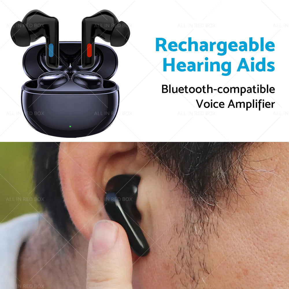 Bluetooth Pair of Rechargeable Hearing Aid Bluetooth-compatible Voice Amplifier-2