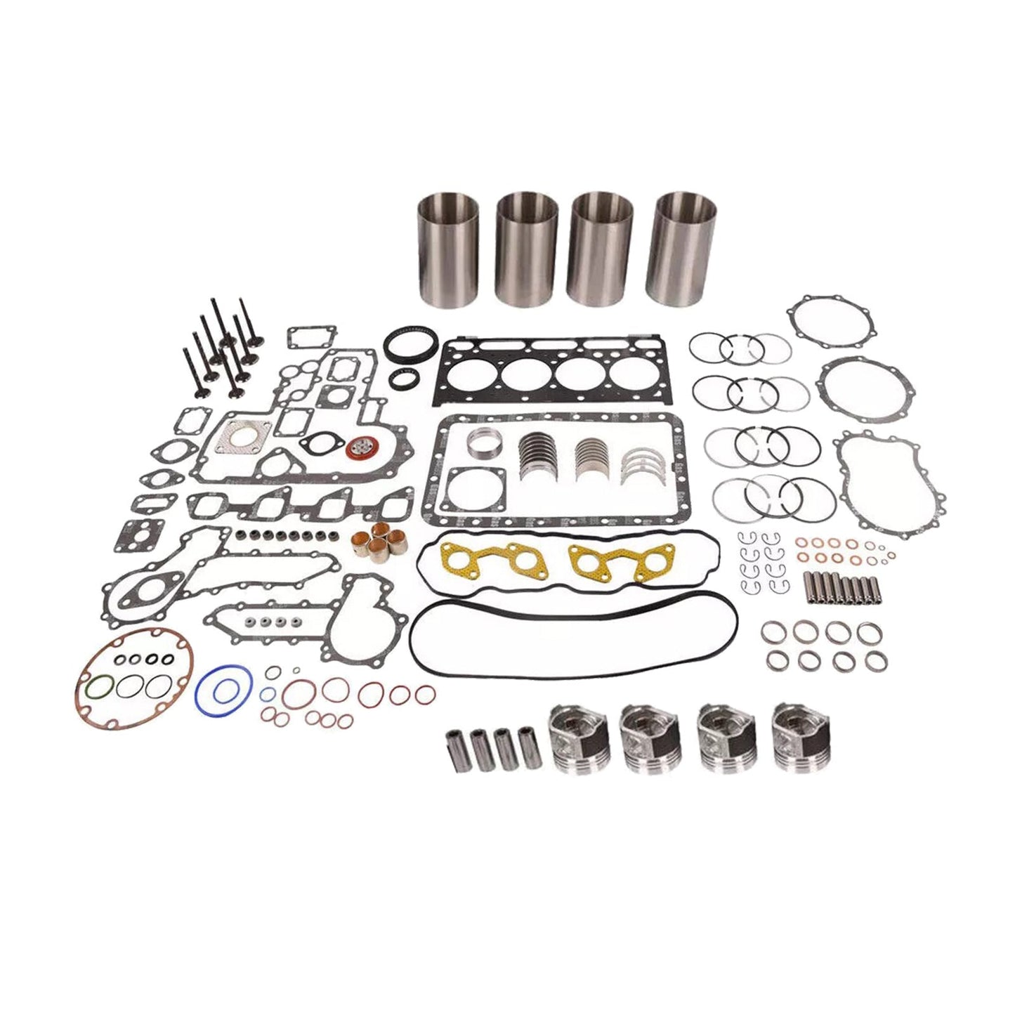 Overhaul Rebuild Kit + Liner Suitable For Kubota L4200 V2203 & Bobcat 753 A0216A0281-1