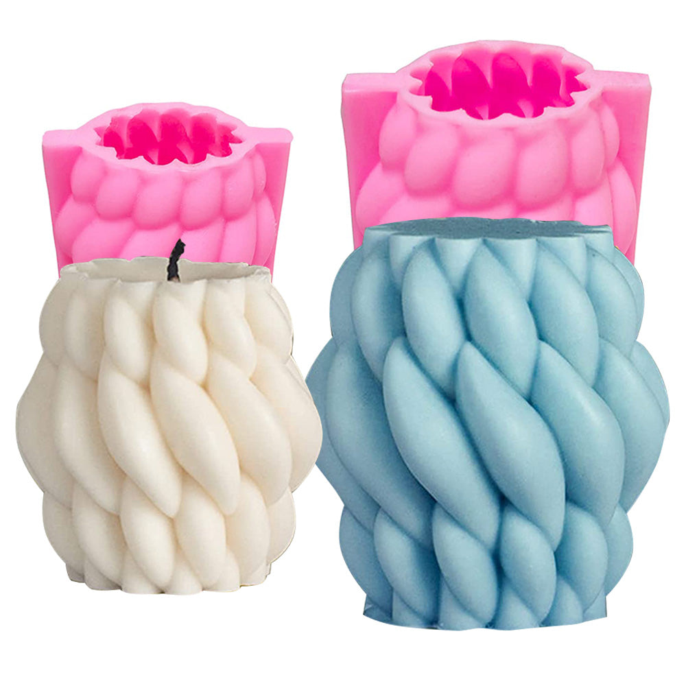 2PCS Silicone Resin Candle Mould Suitable for DIY Craft-4