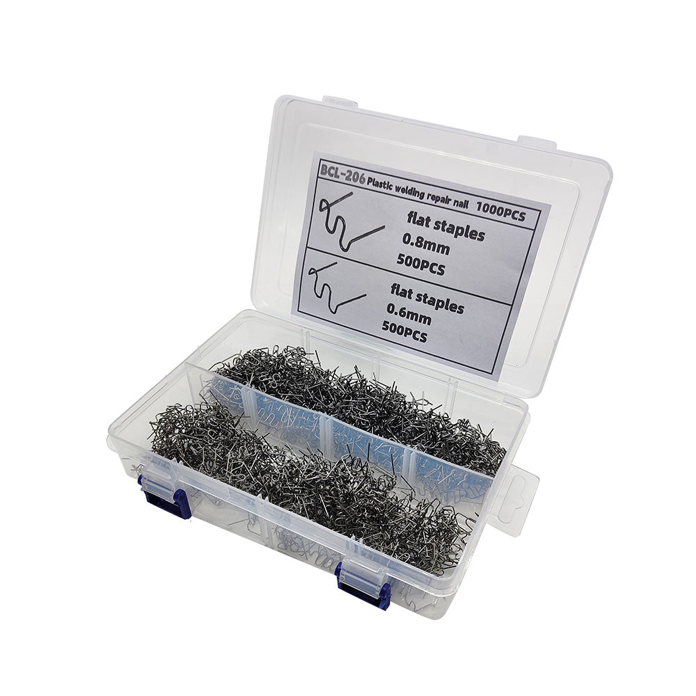 1000PCS Hot Staples Plastic Welding Wave Stapler For Car Bumper Repair Tool Kits-0