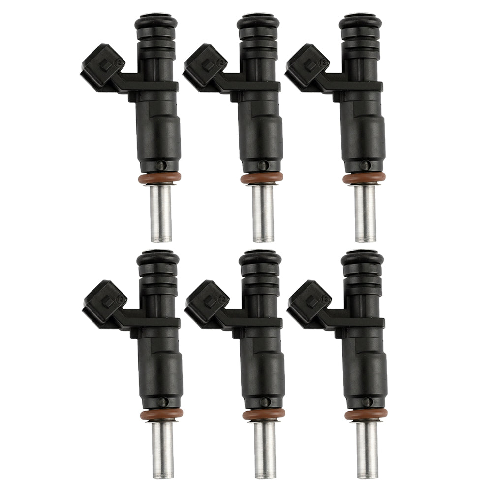 6x Fuel Injector Suitable For BMW E90 E91 E87 323i 325i 330i 2.5 3.0L N52-0