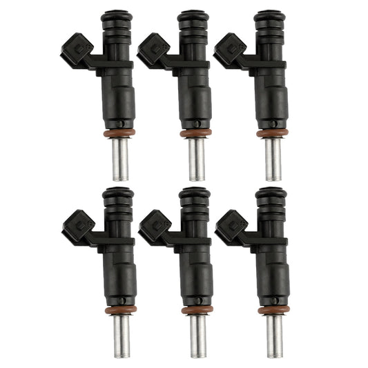 6x Fuel Injector Suitable For BMW E90 E91 E87 323i 325i 330i 2.5 3.0L N52-0