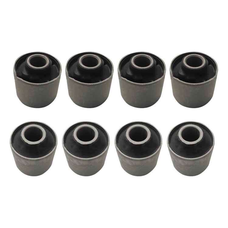 8x Upper and Lower Rear Trailing Arm Bush Kit Suitable for Toyota Landcruiser 80 105-0