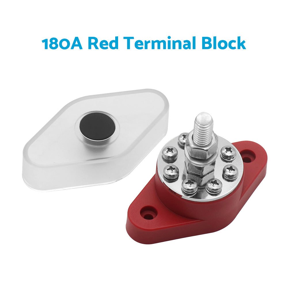 Bus Bar Terminal Block Power Stud Battery Junction Post M10 Power Distribution-3