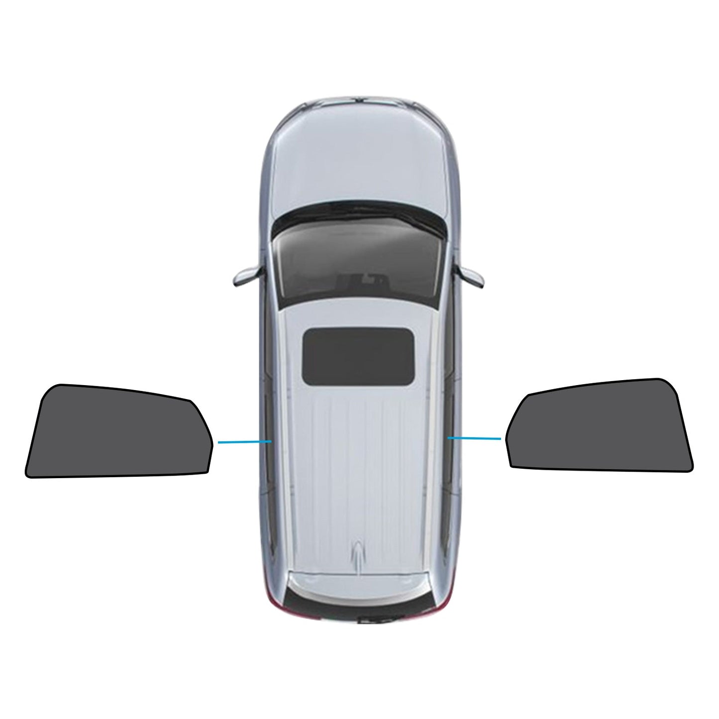 Magnetic Car Window Sun Shades Suitable For Mazda CX-3 2015-Present-0