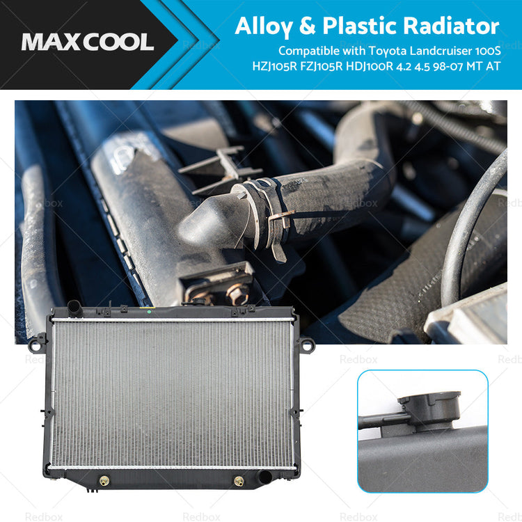 Radiator Suitable For Toyota Landcruiser 100S HZJ105R FZJ105R HDJ100R 98-07AT MT-0