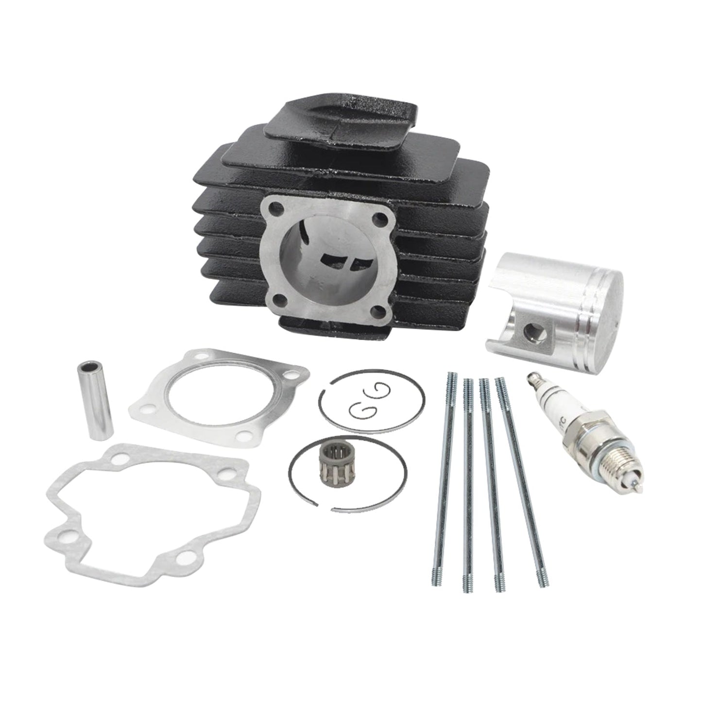 Big Bore Cylinder Piston & Gasket Kit Suitable For Yamaha PW50, QT50 60cc 1981-2009-3