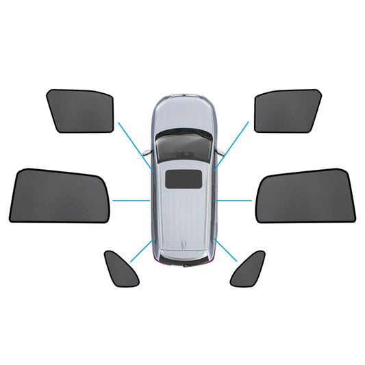 Car Window Magnetic Mesh Sun Blind Shades Suitable For Mitsubishi ASX 2010-2025-0