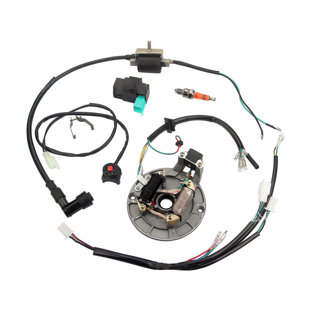 Wire Harness With Coil & Magneto Suitable For 50cc-125cc Dirt, Pit & Trail Bikes-0