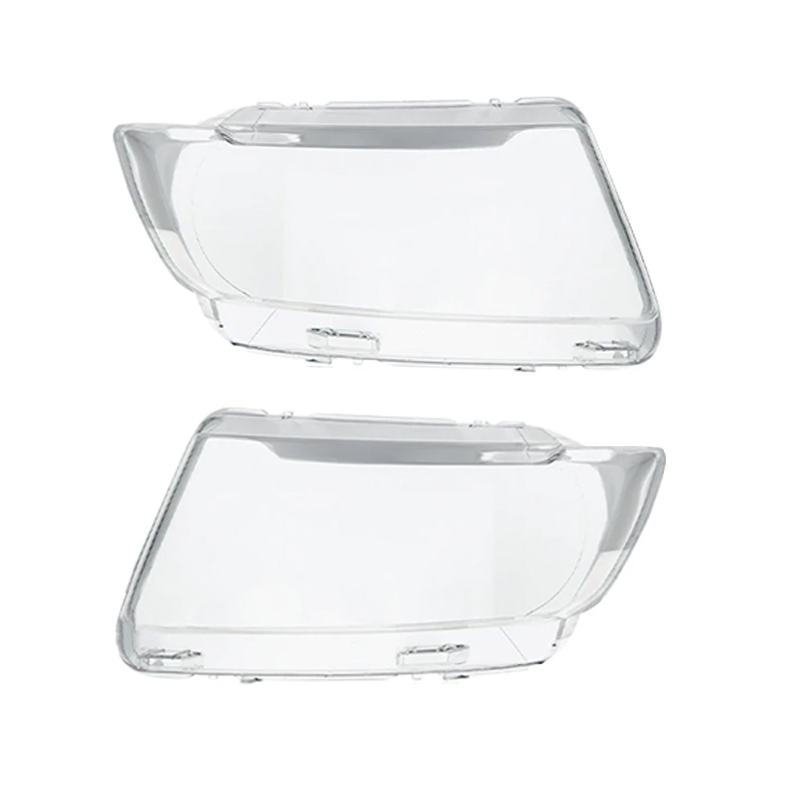 Pair of Left & Right Headlight Lens Covers Replacement Suitable For Jeep Grand Cherokee 2011-2013-3