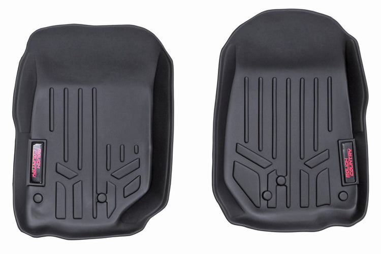 Floor Mats Front 4 Door Jeep Wrangler Unlimited 2WD/4WD (2007-2013)