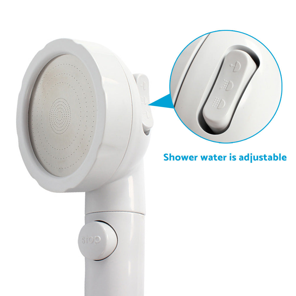 1 Set External RV Caravan Shower Box Exterior Faucet Camper Trailer Boat White-4