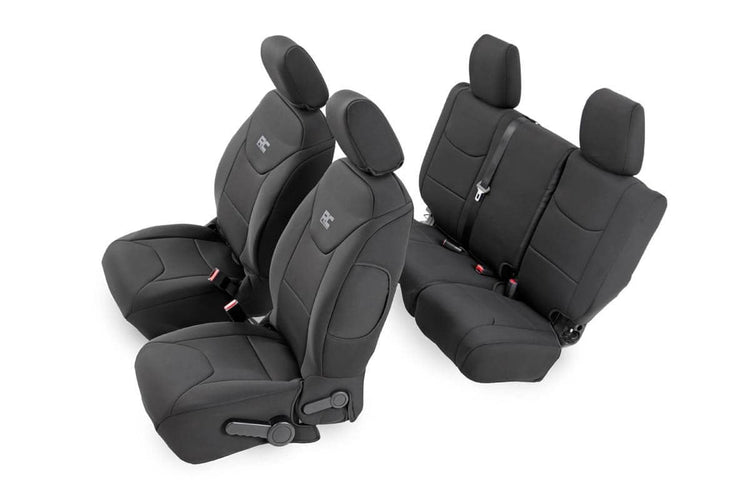 Seat Covers Front and Rear Jeep Wrangler Unlimited 2WD/4WD (2008-2010)