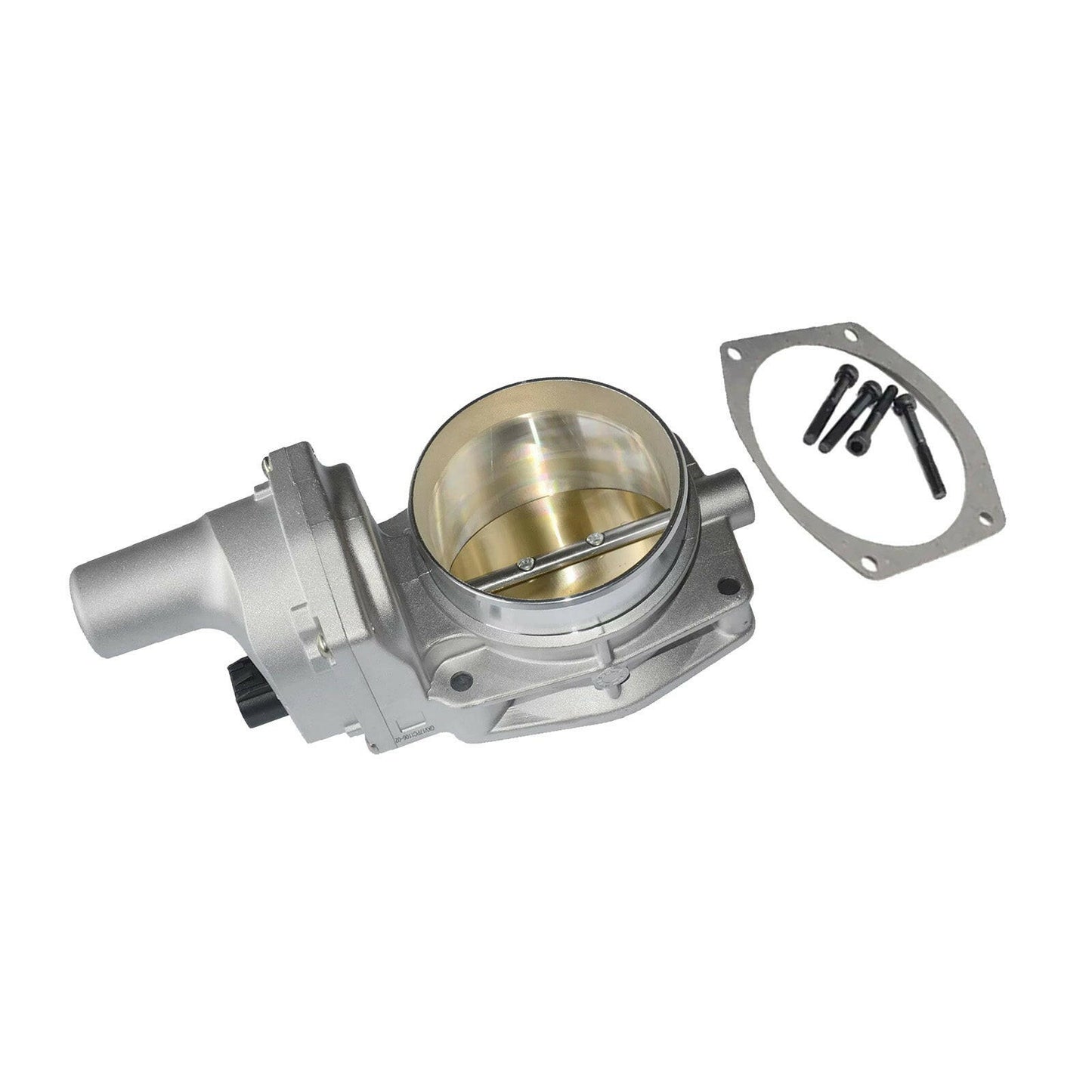 Throttle Body 102mm Silver Suitable For Cadillac CTS V / Trailblazer SS LS7 2005-2015-0