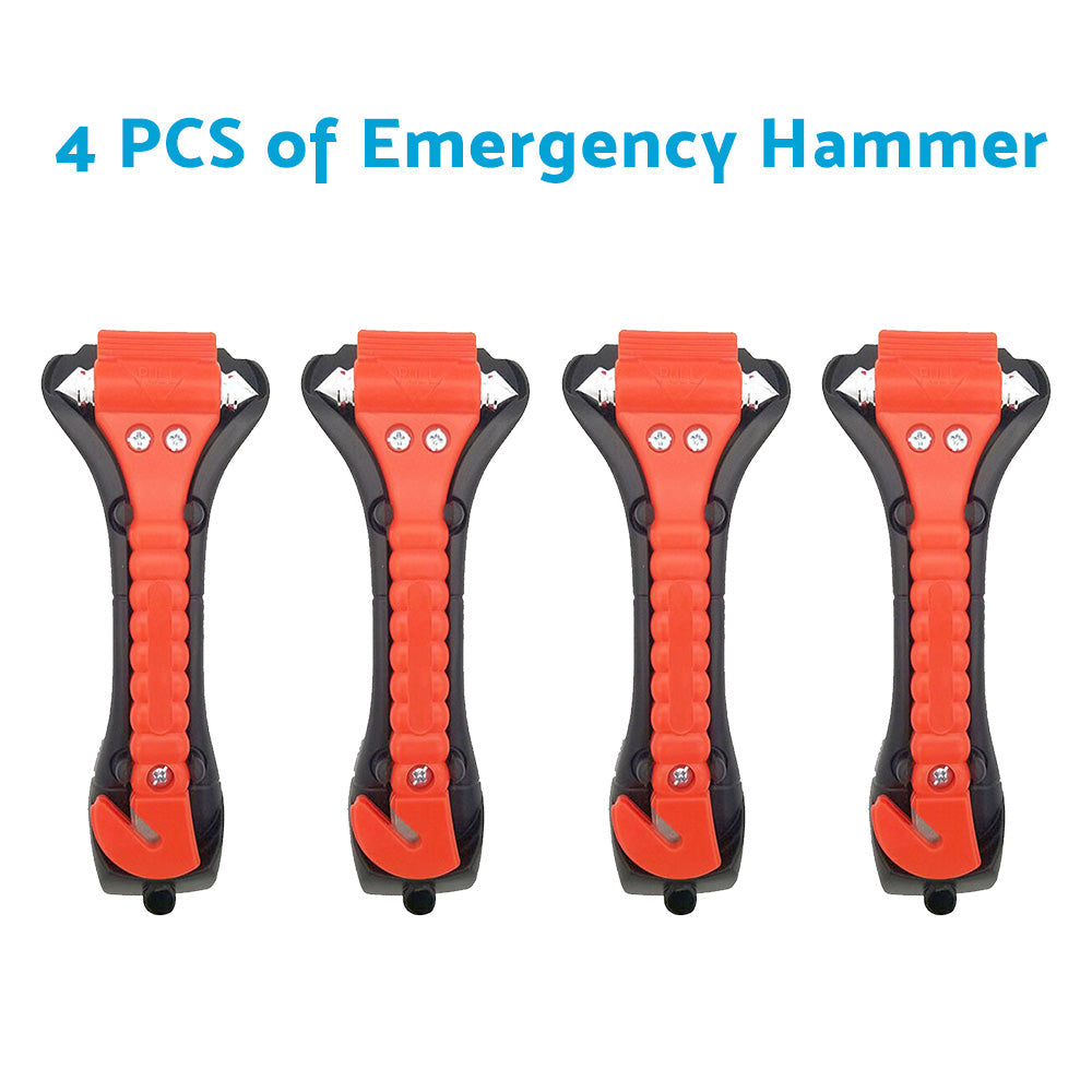 Car Emergency Hammer Window Glass Breaker Seat Belt Cutter Safety Escape Tool-2