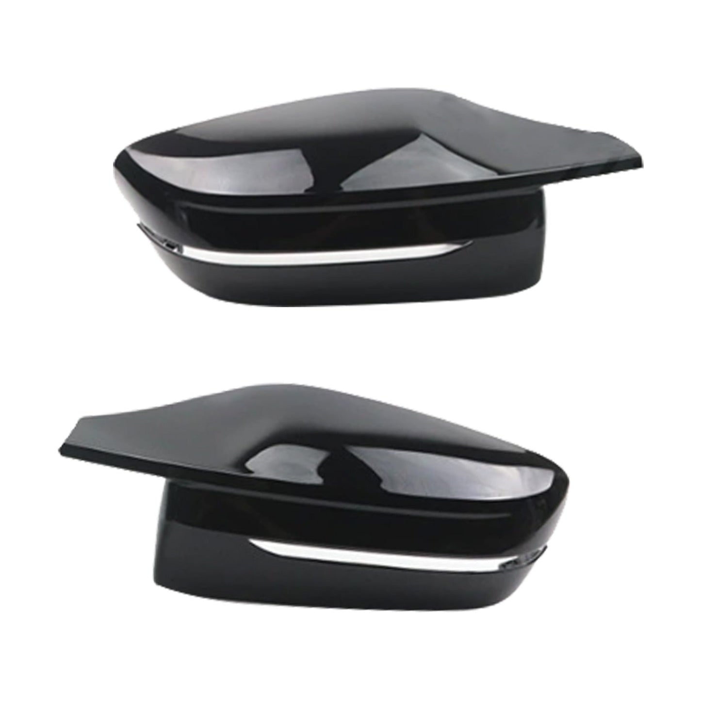 LH+ RH Side Gloss Black Mirror Cover Caps Suitable For BMW G20 G21 G22 G26-1