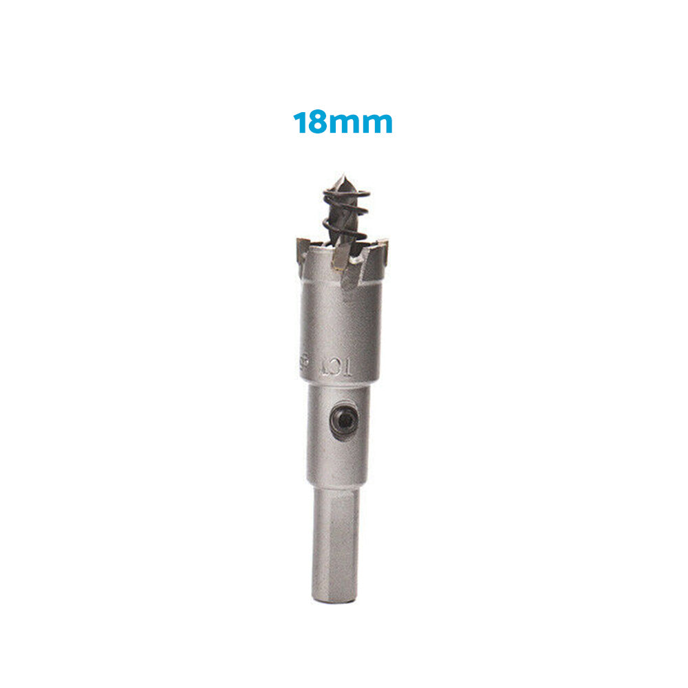 TCT Carbide Tip Hole Saw Drill Bit Suitable For Stainless Steel Cutting 16-53mm-6