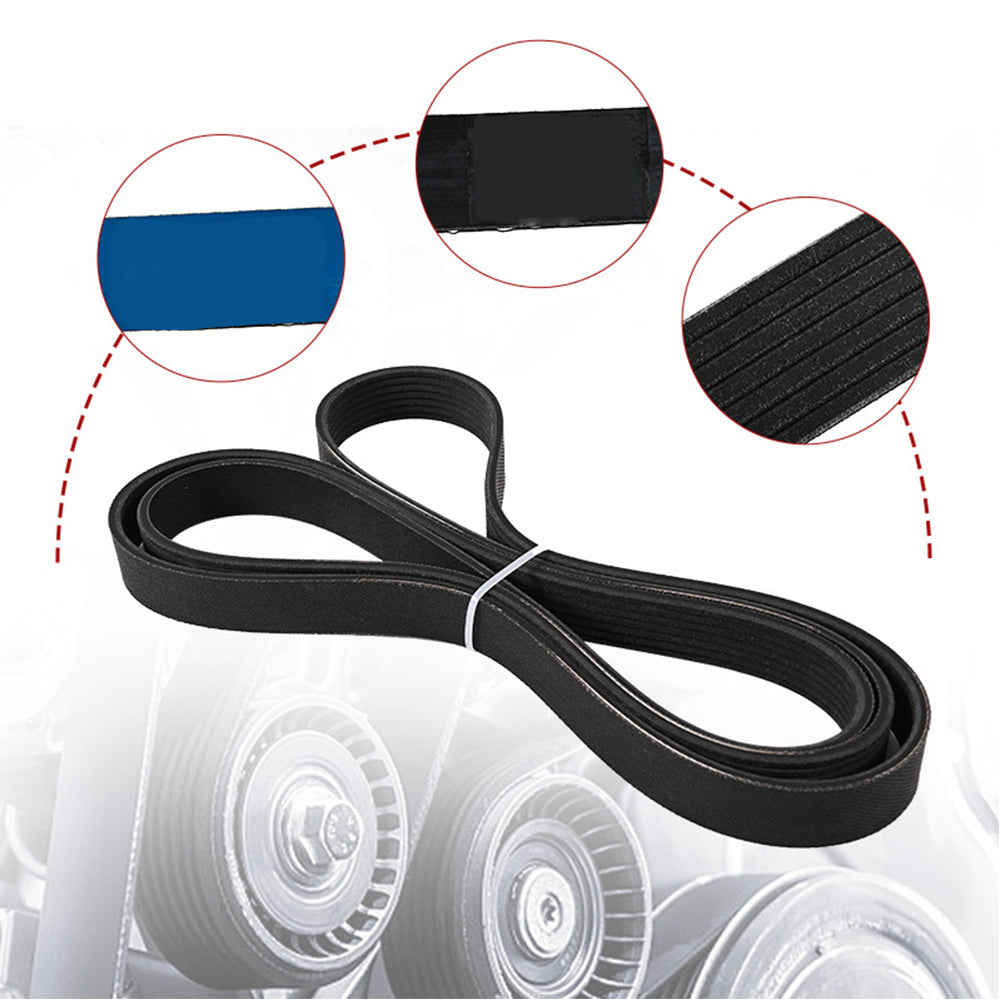 1 pcs Drive Belt Suitable for Ford Ranger Everest 3.2L 2015–2022-3