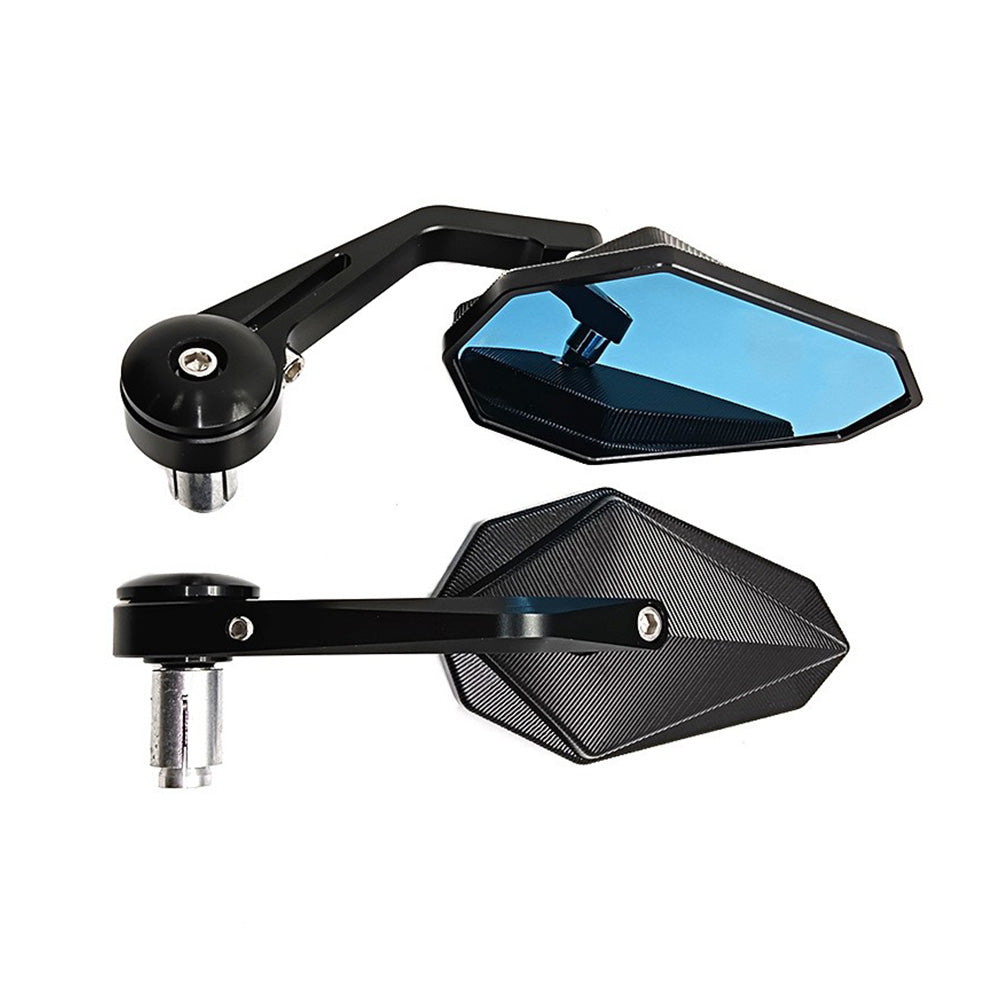 Rearview Handle Bar End Side Mirrors Suitable For Yamaha MT-07 / MT07 / FZ07 2013-2021-3