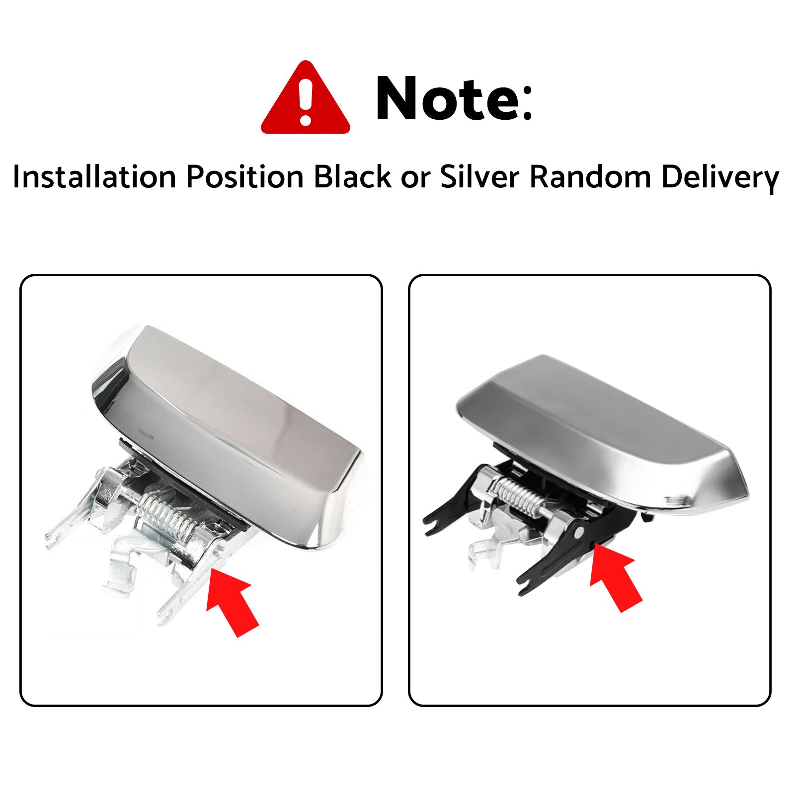 Rear Left Hand Outer Door Handle Chrome Suitable For Nissan Pathfinder R51 2005-2013-4