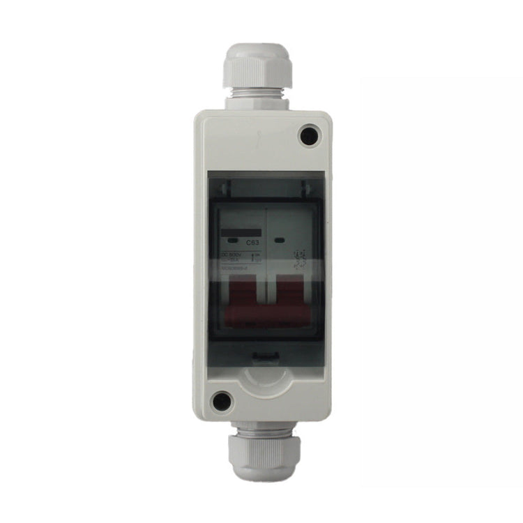 PV Disconnect Box DC 500V 32A/63A 2P Circuit Breaker Solar Isolator Switch-3