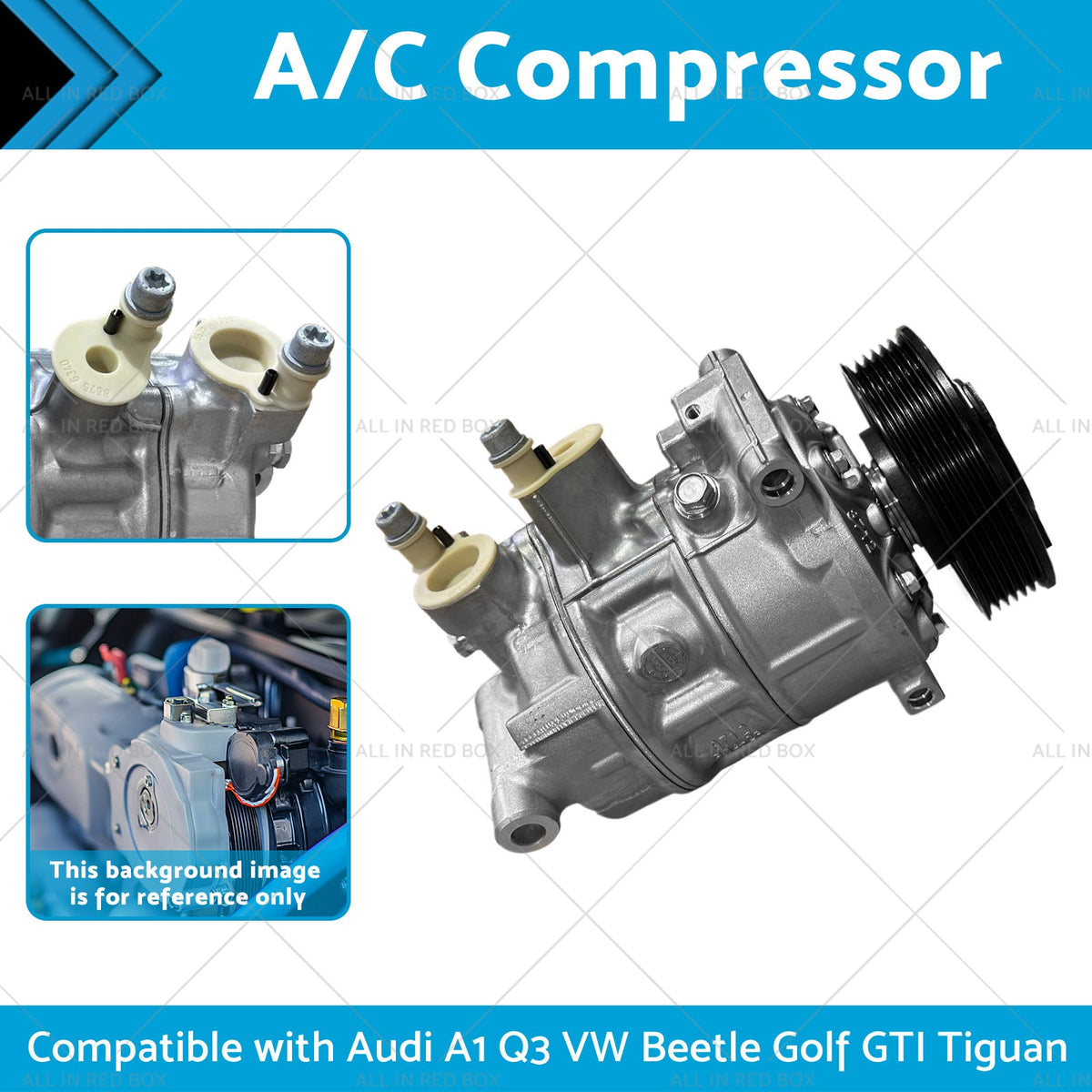 A or C Compressor Suitable for Audi A1 Q3 VW Beetle Golf GTI Tiguan 5Q0820803Q-1