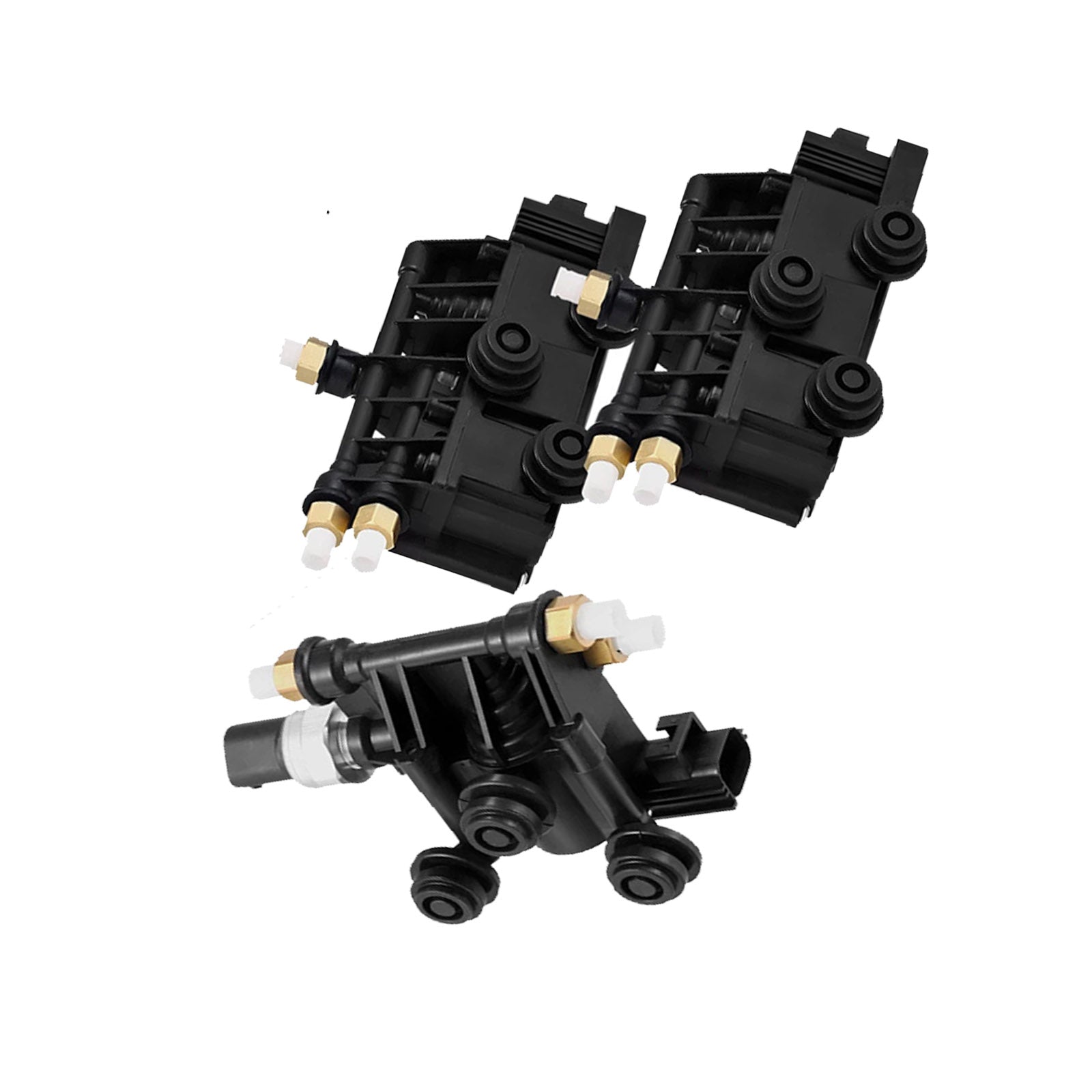 3x Air Suspension Solenoid Valve Block Suitable For Range Rover Sport 2006-2013-1