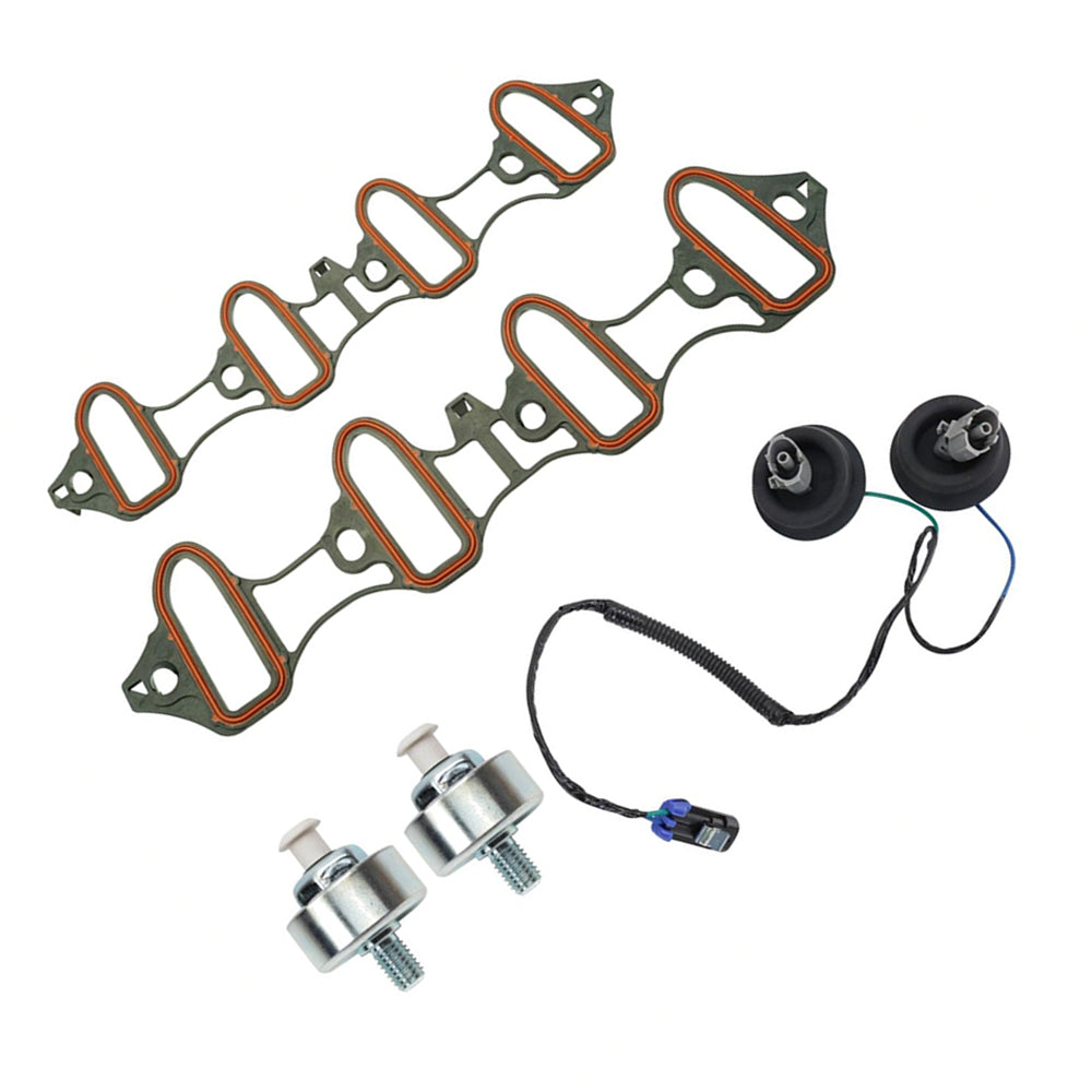 Knock Sensor & Intake Manifold Gasket Kit 4pc Suitable for Silverado Sierra-1