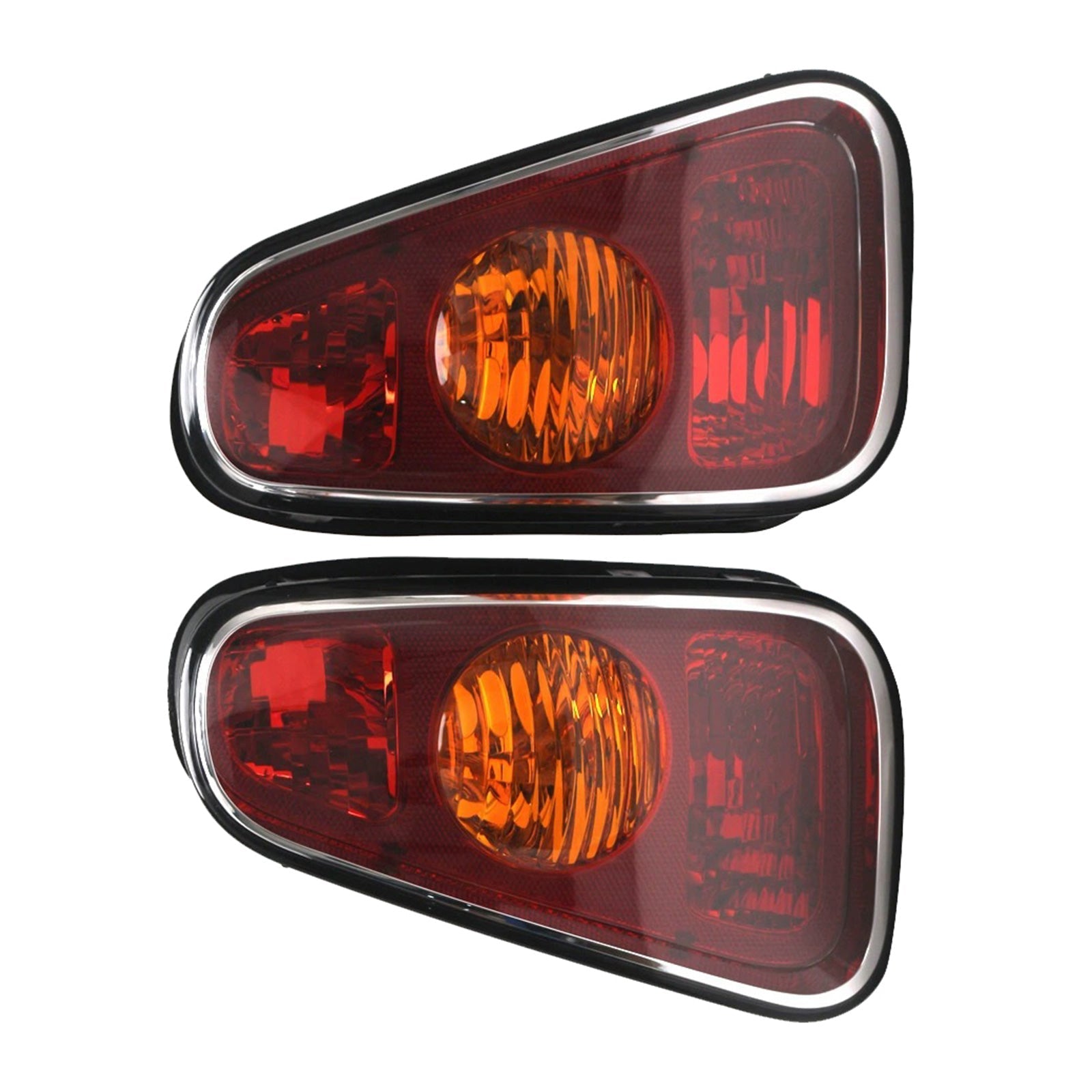 Rear Left & Right Tail Light Lamp Pair Suitable For Mini Cooper Hatch R50 2001-2004-0