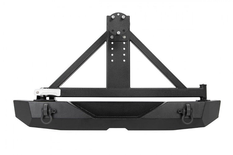 Rear Bumper Rock Crawler Tire Carrier Jeep Wrangler JK/Wrangler Unlimited (07-18)