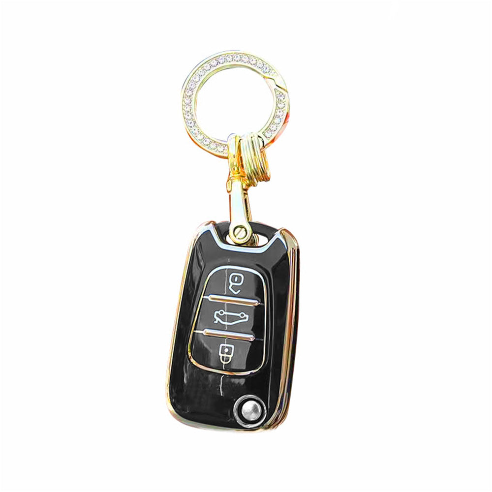 Remote Flip Key Cover Case Shell Protector Suitable For Hyundai i30 ix35-0