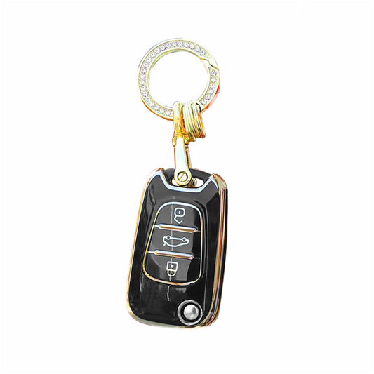 Remote Flip Key Cover Case Shell Protector Suitable For Hyundai i30 ix35-0