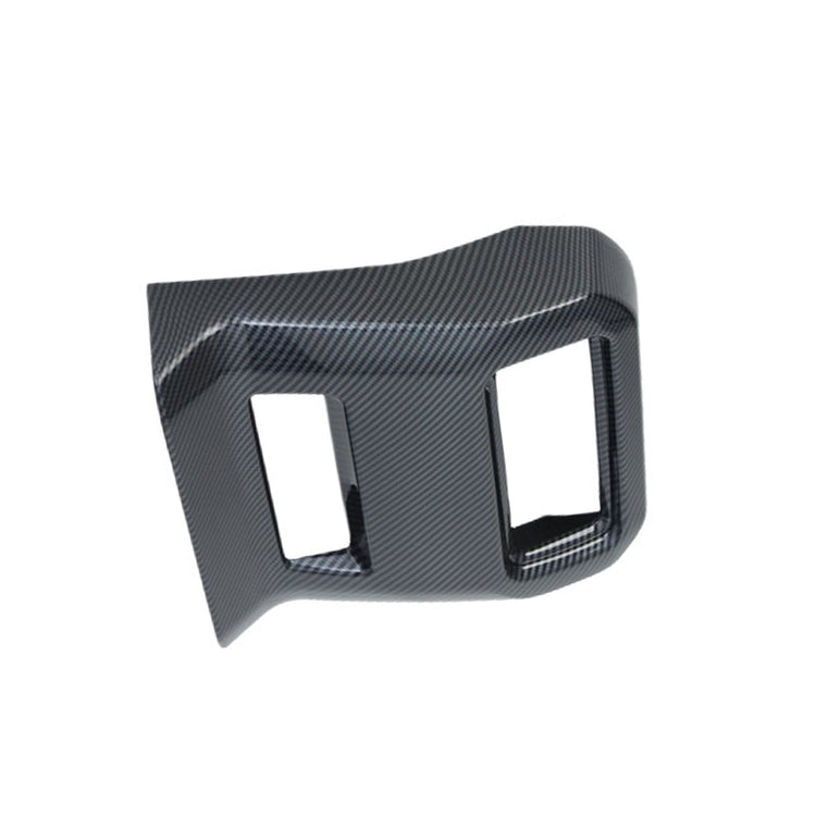 Rear Air Outlet Vent Cover Trim Suitable For Toyota Prado LC250 2024+ Carbon Fiber-4