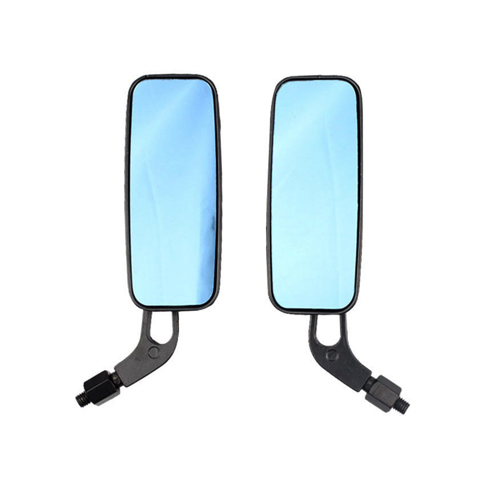2x 8 10mm Motorcycle Mirrors Suitable For Chopper Cruiser Bobber Cafe Racer-4