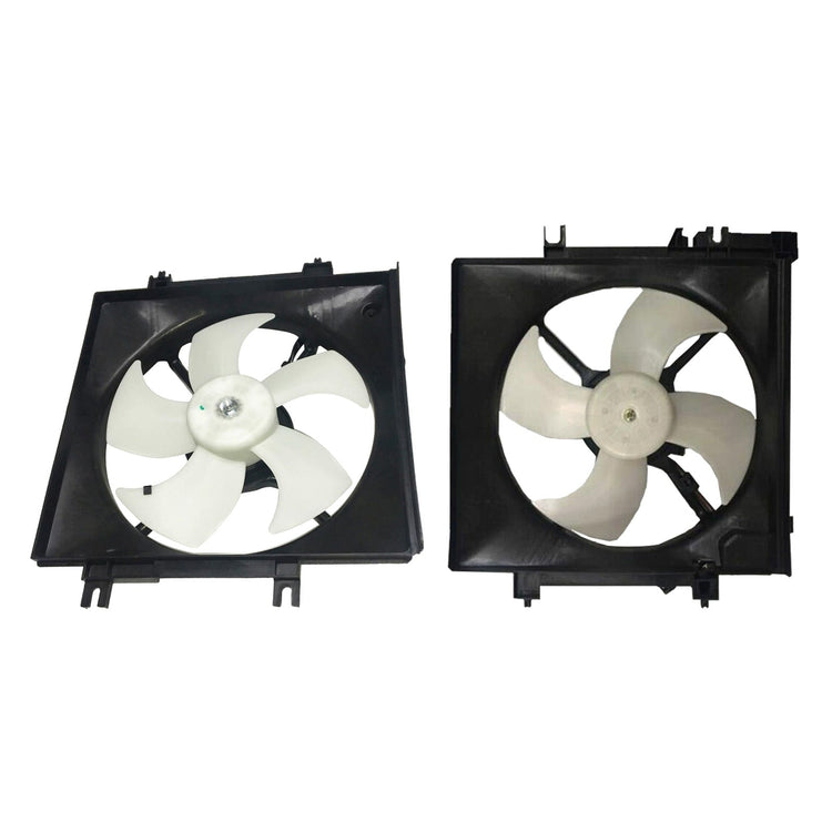 Left&Right Radiator AC Condenser Cooling Fan Suitable for Subaru Liberty Outback Radiator-0