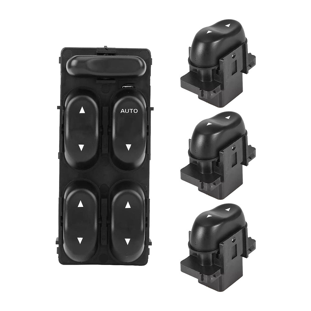 Set of 4 Power Window Switches Suitable For Ford Fairlane & Fairmont AU – Driver & Passenger Side-0