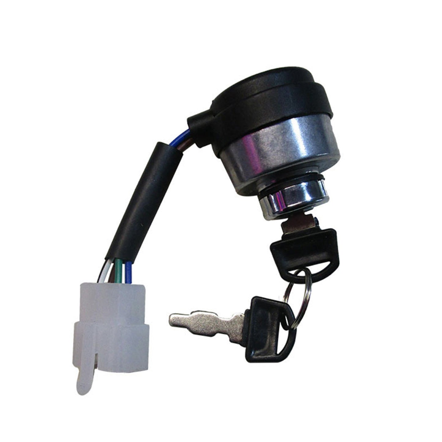 4-Pin Ignition Key Switch Suitable For Chinese Gasoline Generators 2KW / 3KW 168F / 170F-1
