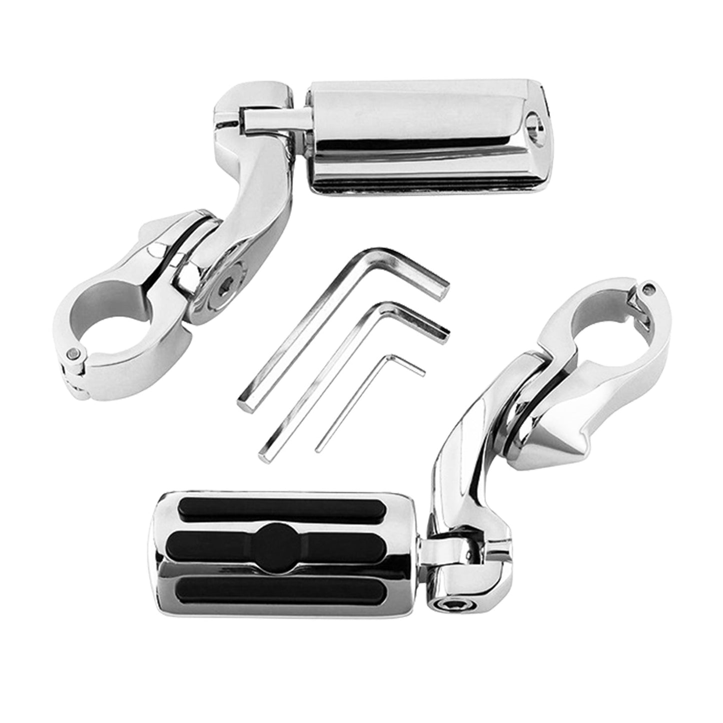 1 - 1 4''Motorcycle Highway Foot Pegs Chrome Engine Guard Suitable For Davidson AU - Frazy's Auto Parts