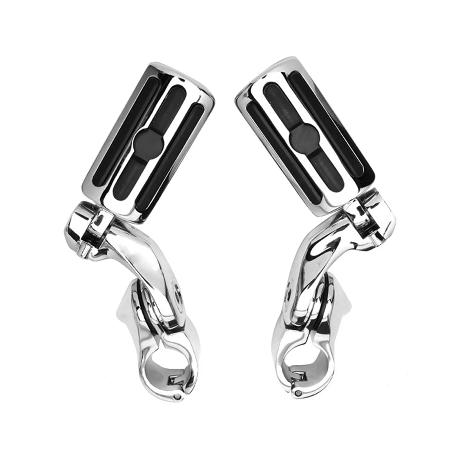 1 - 1 4''Motorcycle Highway Foot Pegs Chrome Engine Guard Suitable For Davidson AU - Frazy's Auto Parts