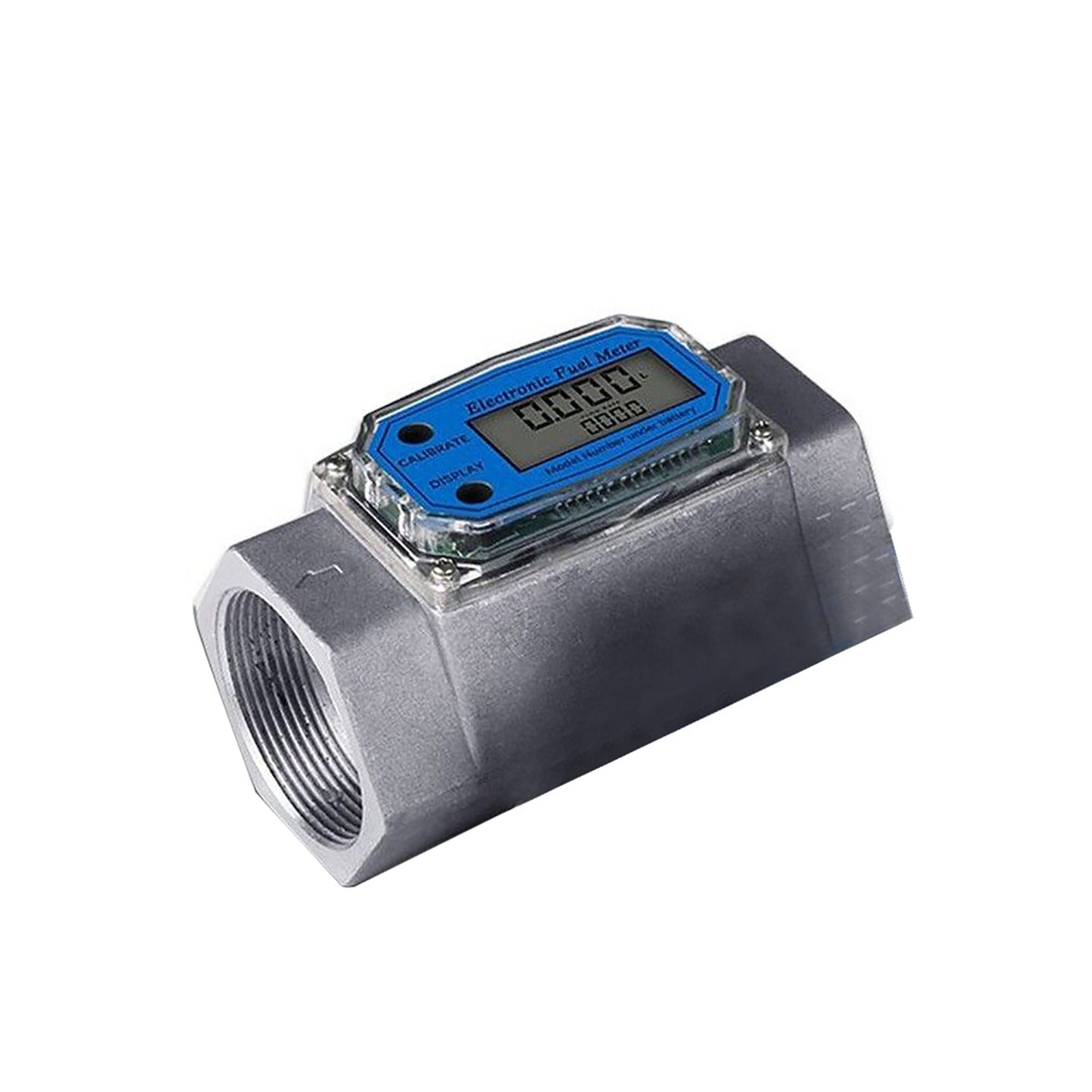 1 or 1. 5 or 2 inch Turbine Digital Diesel Water Fuel Flow Meter Oval Gear Flow Gauge - Frazy's Auto Parts