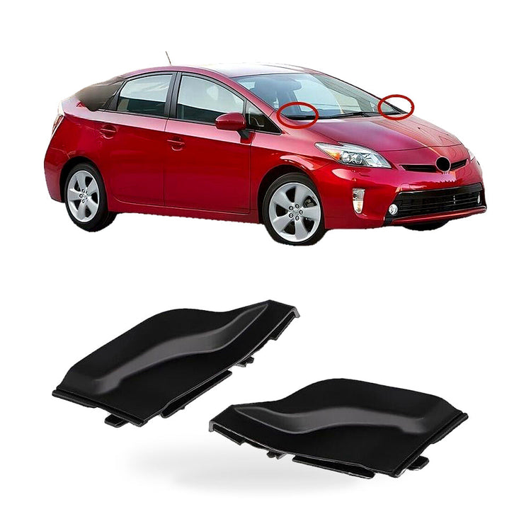 Front Windshield Lower Corner Rain Deflector Suitable for Toyota Prius 2010-2015-0