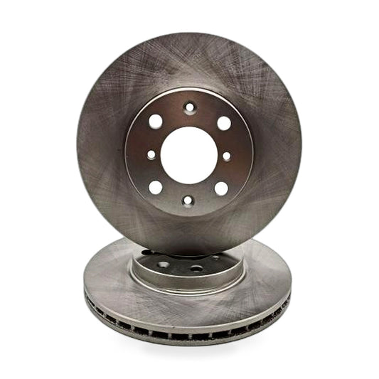 "Front Slotted Disc Rotors + Ceramic Brake Pads for Suzuki Swift FZ RS415 05-On
"-0